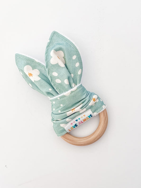 Floral Bunny Teether